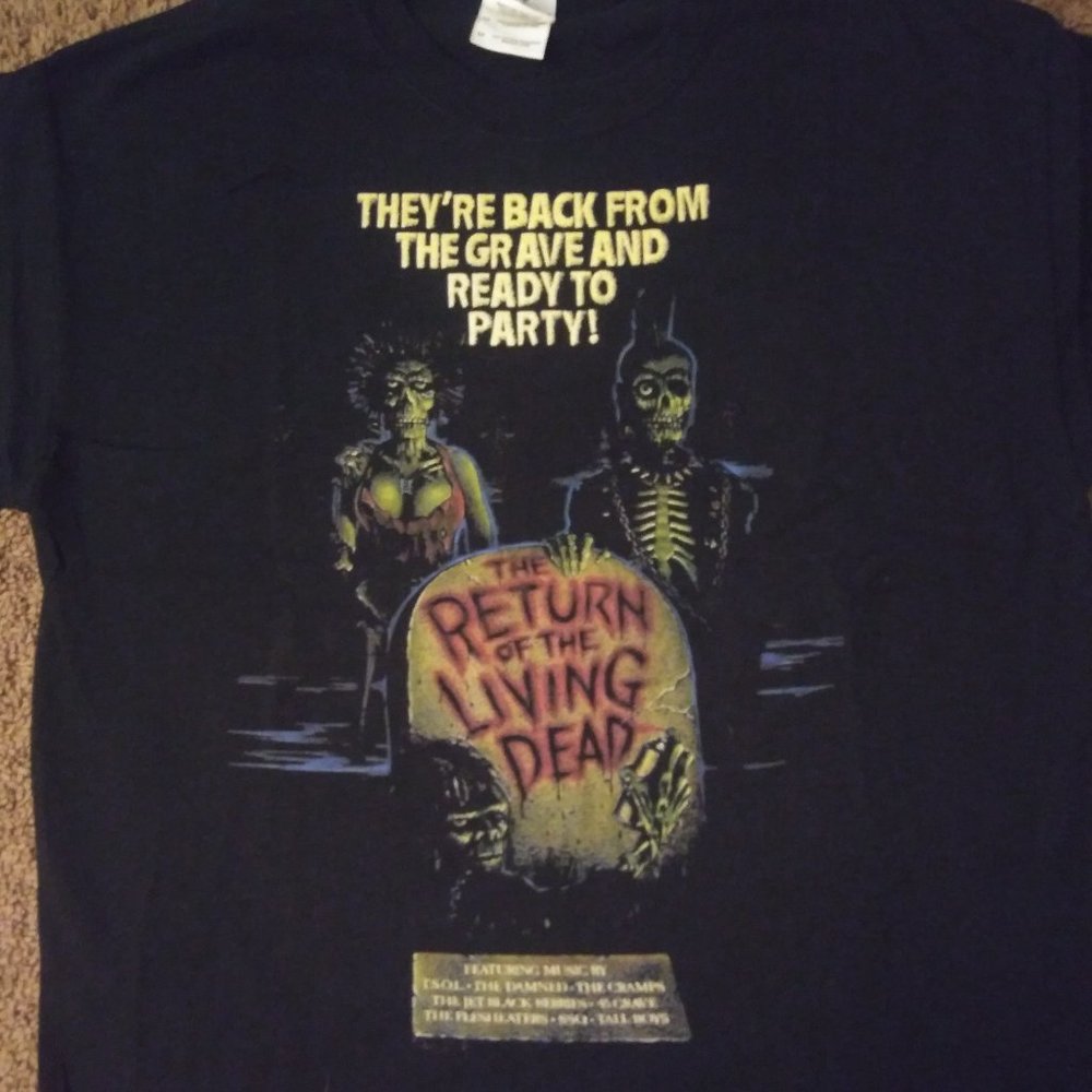 Return of the Living Dead 1985 Movie T-Shirt (Size Medium) NEW Horror
